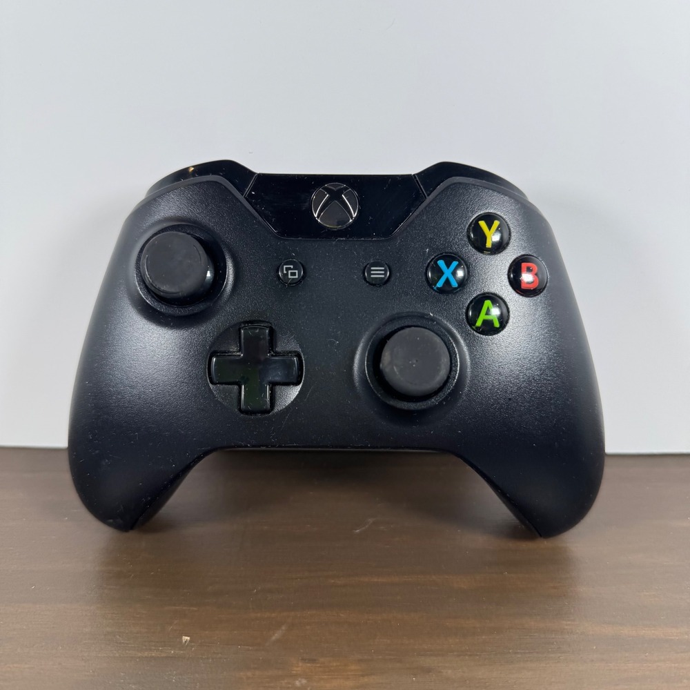 Xbox One Wireless Controller Microsoft Model 1537 Black Used Tested Working